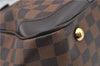 Authentic Louis Vuitton Damier Verona MM Shoulder Boston Bag N41118 LV 2774D