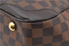 Authentic Louis Vuitton Damier Verona MM Shoulder Boston Bag N41118 LV 2774D