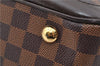 Authentic Louis Vuitton Damier Verona MM Shoulder Boston Bag N41118 LV 2774D