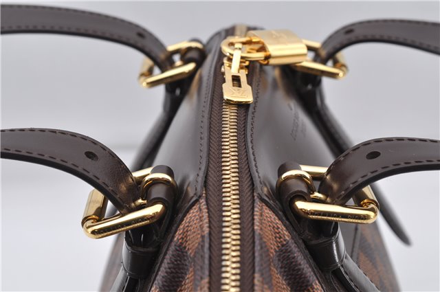 Authentic Louis Vuitton Damier Verona MM Shoulder Boston Bag N41118 LV 2774D