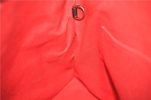 Authentic Louis Vuitton Damier Verona MM Shoulder Boston Bag N41118 LV 2774D