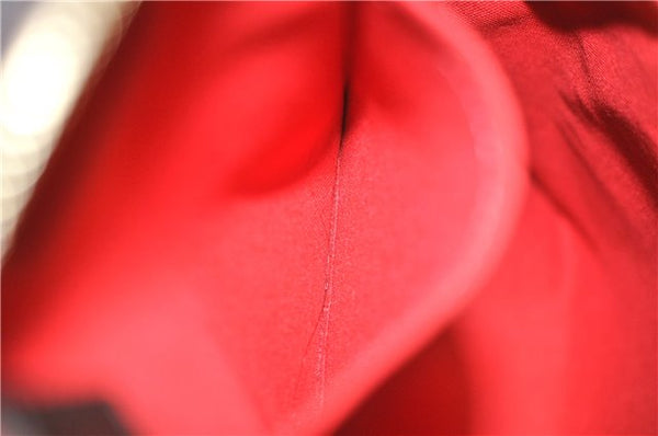 Authentic Louis Vuitton Damier Verona MM Shoulder Boston Bag N41118 LV 2774D