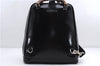 Authentic GUCCI Bamboo Vintage Shoulder Hand Bag Nylon Leather Black 2774E