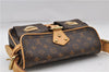 Authentic Louis Vuitton Monogram Hudson PM Shoulder Bag M40027 LV 2775D