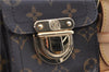 Authentic Louis Vuitton Monogram Hudson PM Shoulder Bag M40027 LV 2775D