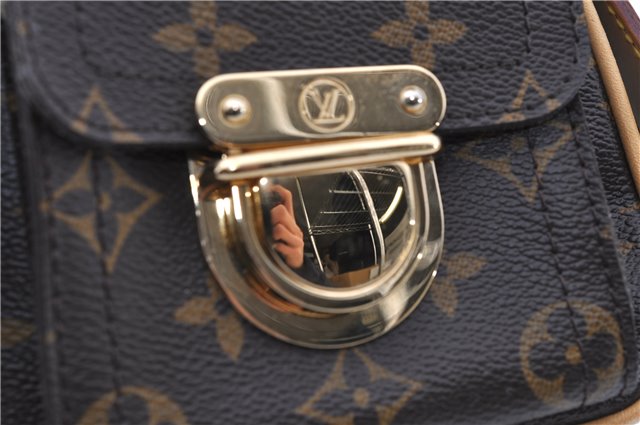 Authentic Louis Vuitton Monogram Hudson PM Shoulder Bag M40027 LV 2775D