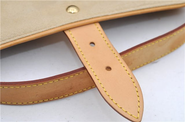 Authentic Louis Vuitton Monogram Hudson PM Shoulder Bag M40027 LV 2775D