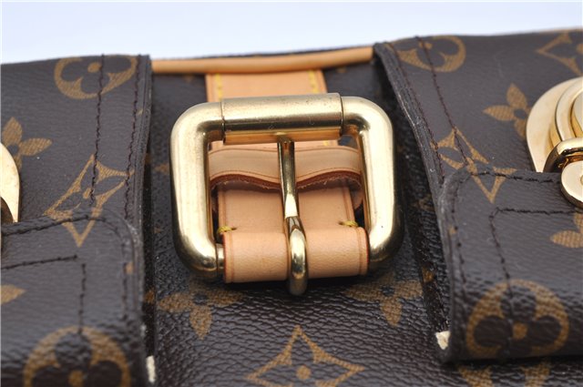 Authentic Louis Vuitton Monogram Hudson PM Shoulder Bag M40027 LV 2775D