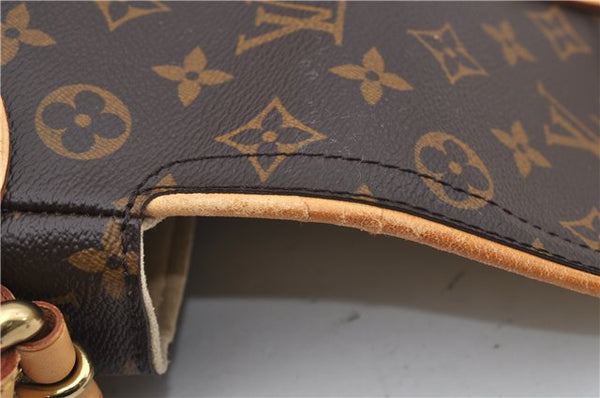 Authentic Louis Vuitton Monogram Hudson PM Shoulder Bag M40027 LV 2775D