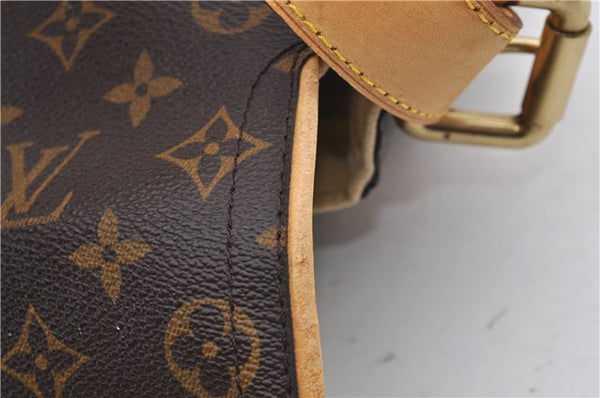 Authentic Louis Vuitton Monogram Hudson PM Shoulder Bag M40027 LV 2775D