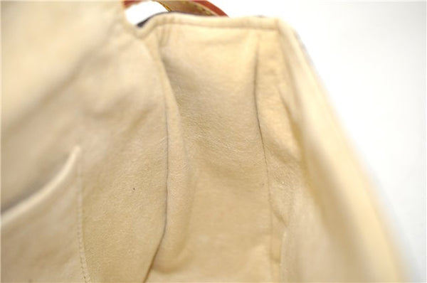 Authentic Louis Vuitton Monogram Hudson PM Shoulder Bag M40027 LV 2775D