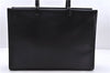 Authentic GUCCI Bamboo 2Way Shoulder Tote Bag Leather 0021034 Black 2775E