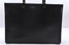 Authentic GUCCI Bamboo 2Way Shoulder Tote Bag Leather 0021034 Black 2775E