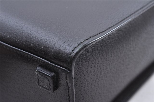 Authentic GUCCI Bamboo 2Way Shoulder Tote Bag Leather 0021034 Black 2775E