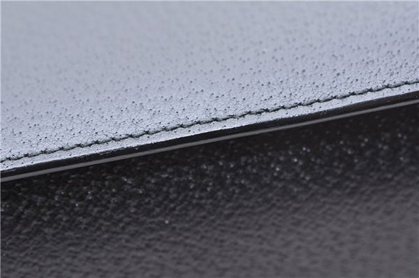 Authentic GUCCI Bamboo 2Way Shoulder Tote Bag Leather 0021034 Black 2775E