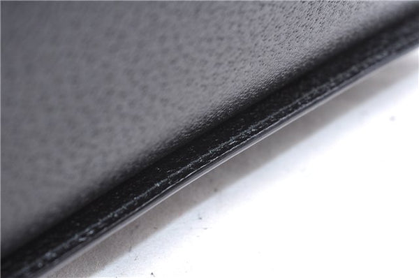 Authentic GUCCI Bamboo 2Way Shoulder Tote Bag Leather 0021034 Black 2775E