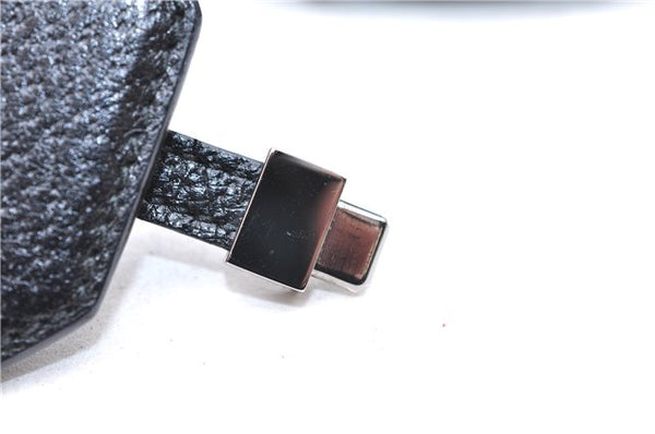 Authentic GUCCI Bamboo 2Way Shoulder Tote Bag Leather 0021034 Black 2775E