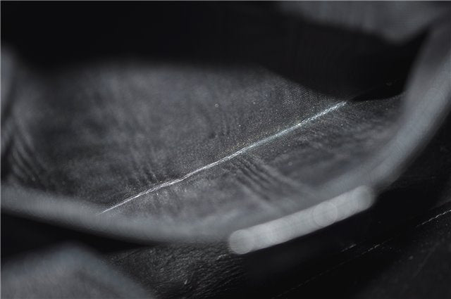 Authentic GUCCI Bamboo 2Way Shoulder Tote Bag Leather 0021034 Black 2775E