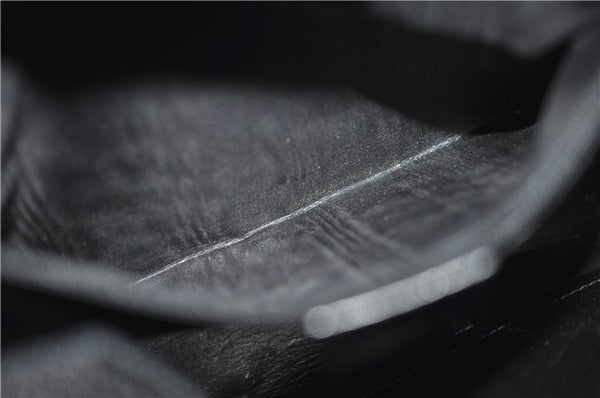 Authentic GUCCI Bamboo 2Way Shoulder Tote Bag Leather 0021034 Black 2775E