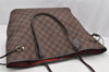 Authentic Louis Vuitton Damier Neverfull MM Shoulder Tote Bag N51105 LV 2775I