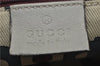 Authentic GUCCI Abbey Guccissima Shoulder Cross Body Bag GG Leather Ivory 2776E