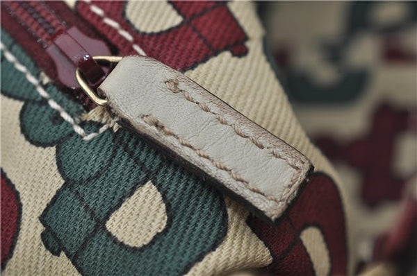 Authentic GUCCI Abbey Guccissima Shoulder Cross Body Bag GG Leather Ivory 2776E