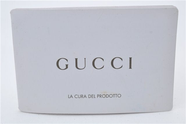 Authentic GUCCI Abbey Guccissima Shoulder Cross Body Bag GG Leather Ivory 2776E