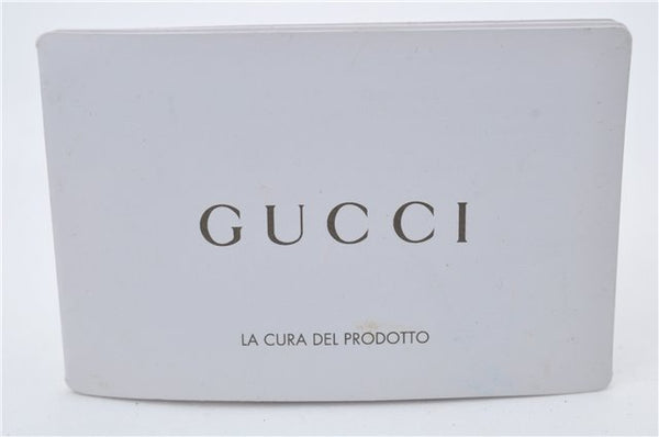 Authentic GUCCI Abbey Guccissima Shoulder Cross Body Bag GG Leather Ivory 2776E