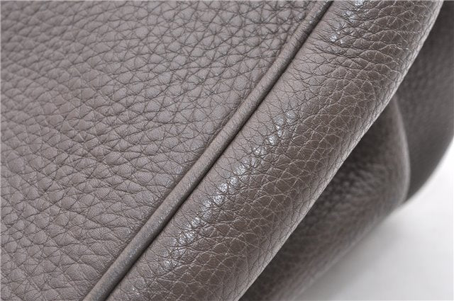 Authentic GUCCI Bamboo Shopper Medium 2Way Hand Bag Leather 323660 Brown 2776F