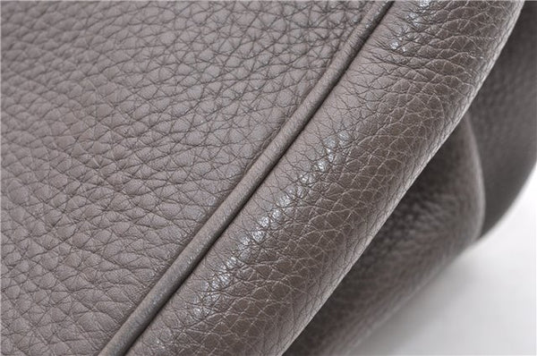 Authentic GUCCI Bamboo Shopper Medium 2Way Hand Bag Leather 323660 Brown 2776F