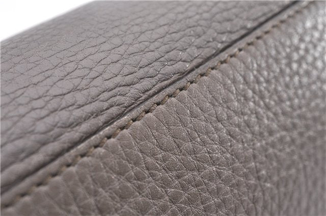 Authentic GUCCI Bamboo Shopper Medium 2Way Hand Bag Leather 323660 Brown 2776F