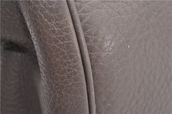 Authentic GUCCI Bamboo Shopper Medium 2Way Hand Bag Leather 323660 Brown 2776F