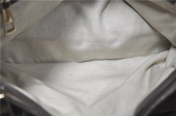 Authentic GUCCI Bamboo Shopper Medium 2Way Hand Bag Leather 323660 Brown 2776F