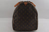 Authentic Louis Vuitton Monogram Keepall 55 Travel Boston Bag M41424 LV 2776I