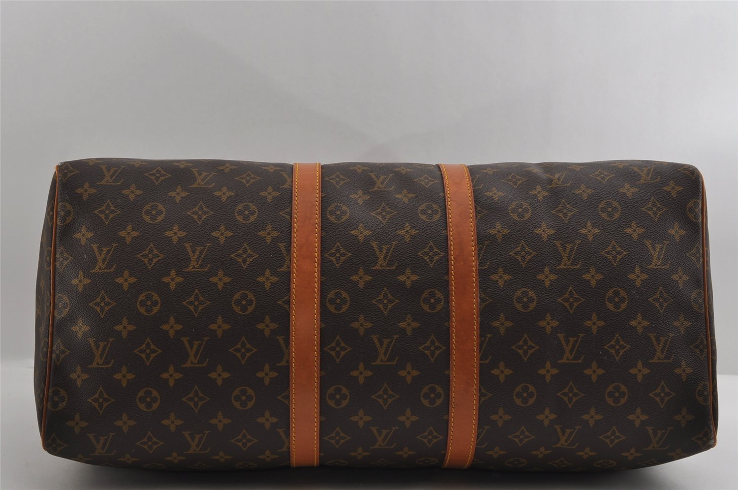 Authentic Louis Vuitton Monogram Keepall 55 Travel Boston Bag M41424 LV 2776I