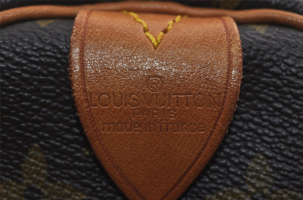 Authentic Louis Vuitton Monogram Keepall 55 Travel Boston Bag M41424 LV 2776I