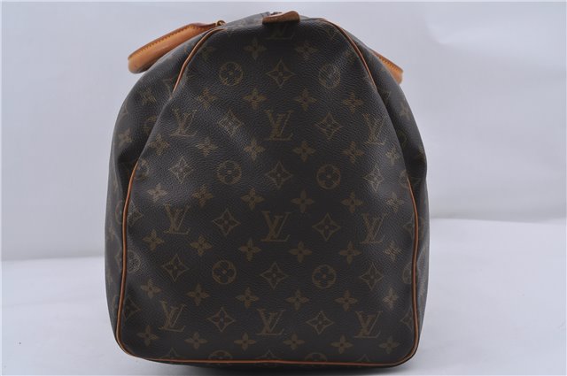 Authentic Louis Vuitton Monogram Keepall 55 Boston Bag M41424 LV 2777D