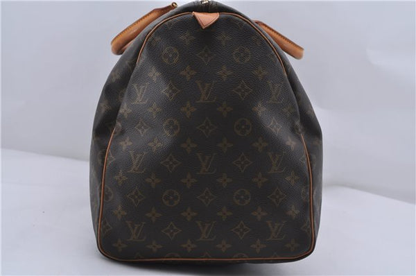 Authentic Louis Vuitton Monogram Keepall 55 Boston Bag M41424 LV 2777D