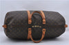 Authentic Louis Vuitton Monogram Keepall 55 Boston Bag M41424 LV 2777D