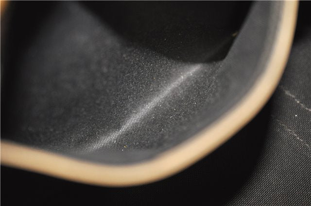 Authentic GUCCI GG Crystal Hand Mini Boston Bag PVC Leather 193604 Brown 2777E