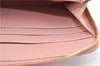 Authentic PRADA Saffiano Ribbon Leather Long Wallet Purse Pink 2777F