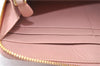 Authentic PRADA Saffiano Ribbon Leather Long Wallet Purse Pink 2777F