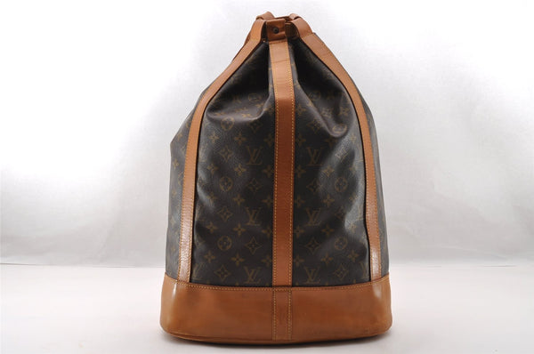 Authentic Louis Vuitton Monogram Randonnee GM Shoulder Bag M42244 LV 2777I
