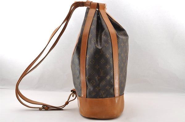 Authentic Louis Vuitton Monogram Randonnee GM Shoulder Bag M42244 LV 2777I