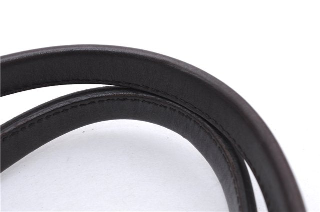 Authentic GUCCI Vintage Shoulder Tote Bag GG Canvas Leather 73983 Brown 2778E