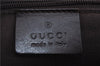 Authentic GUCCI Vintage Shoulder Tote Bag GG Canvas Leather 73983 Brown 2778E