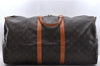 Auth Louis Vuitton Monogram Keepall Bandouliere 55 Boston Bag M41414 LV 2779D