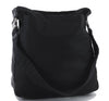 Authentic PRADA Nylon Leather Shoulder Cross Body Bag Black 2780D