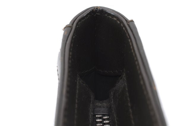 Authentic GUCCI Vintage Shoulder Hand Bag Purse Satin Leather Brown 2781E