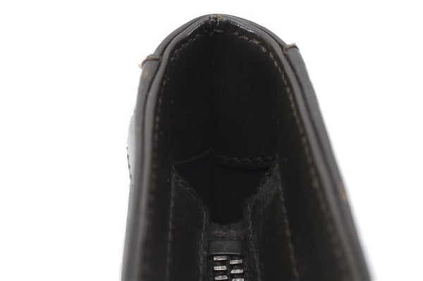 Authentic GUCCI Vintage Shoulder Hand Bag Purse Satin Leather Brown 2781E